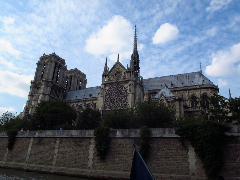 Notre Dame Paris - riverside