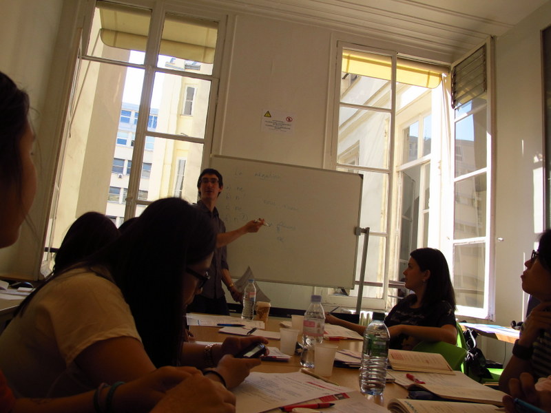 hard at work at LSI Paris