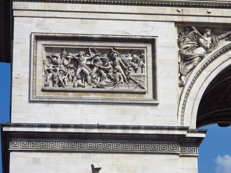Detail, Arc de Triomphe