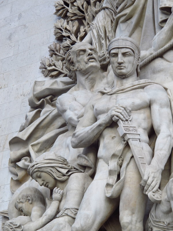 Detail, Arc de Triomphe