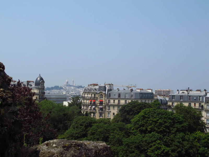 Paris from Parc des Butte Chaumant