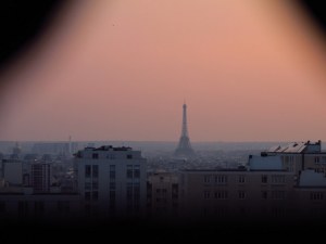 Eiffel Tower from apartment