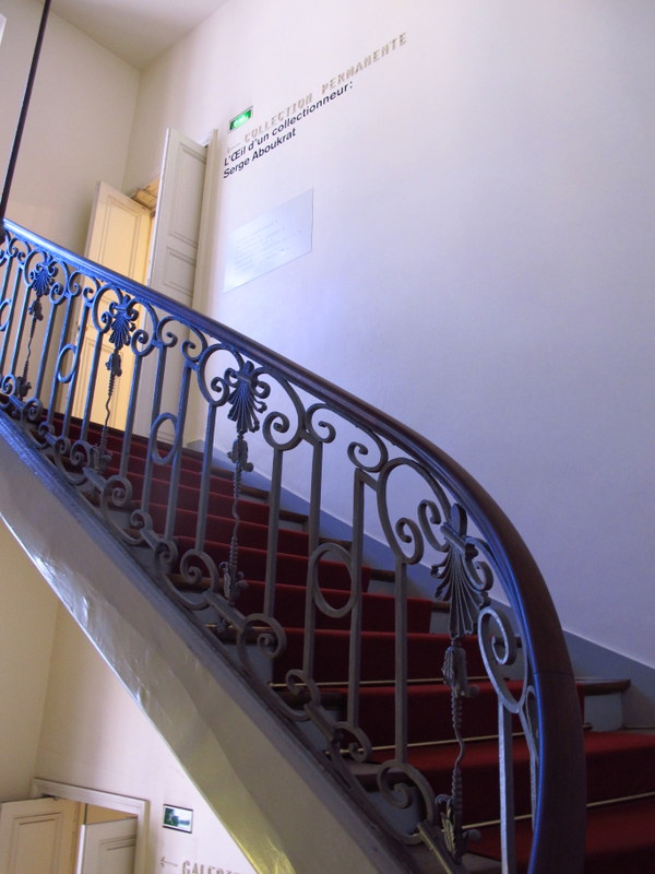stairs and railings in Paris