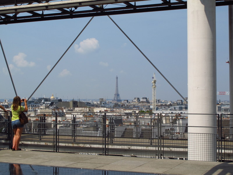 Paris from the Centre Pompidou