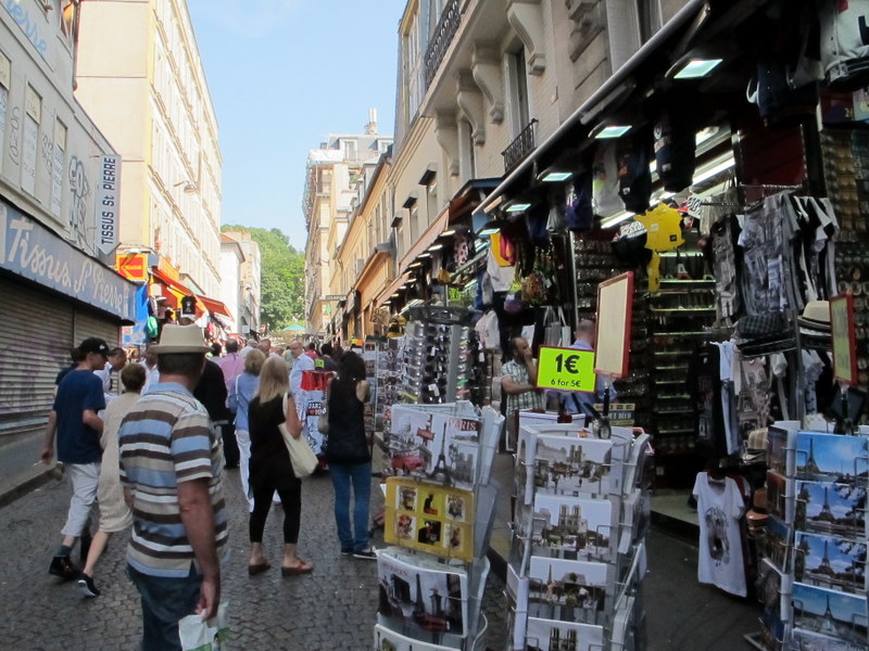 Streets of Montmarte, Paris