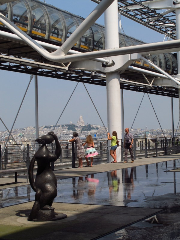 Sacre Coeur from Centre Pompidou