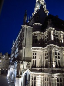 Arras Town Hall from the Hotel Diamant