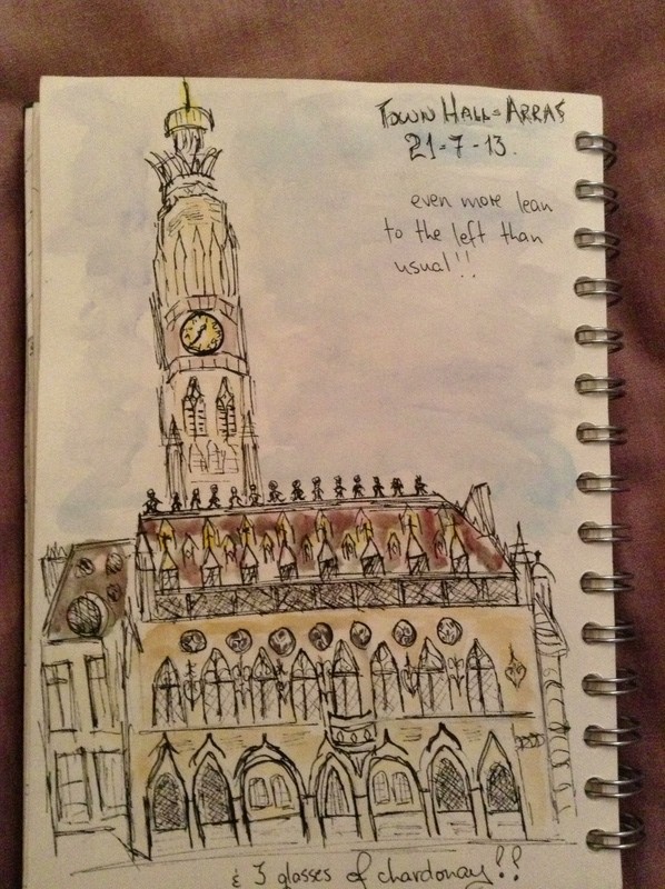 Arras Town Hall and Bell Tower