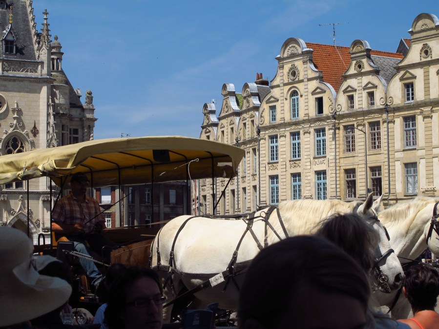 Hose & buggy ride in the square