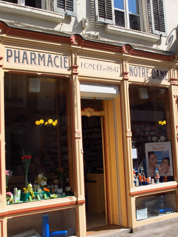 Shopfront in Old Town of Boulougne sur Mer