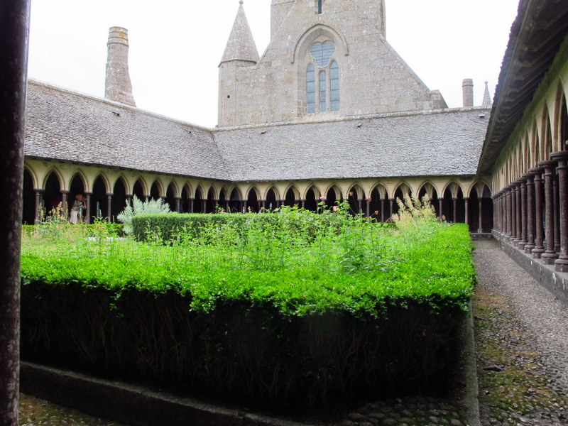 Cloisters of Mont St Michel