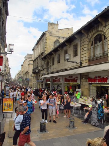 Markets in Bordeaux, France