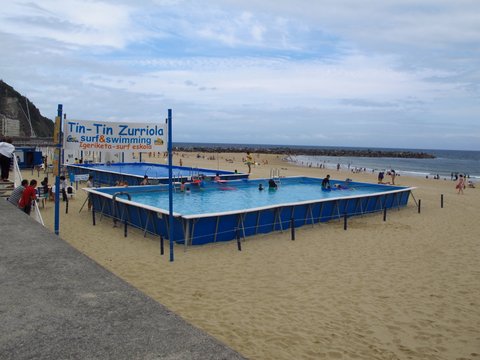 Zurriola Beach, San Sebastian