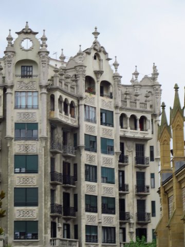 Architecture of San Sebastian Spain