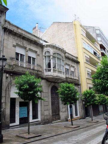 What a lovely window seat. Vigo, Spain