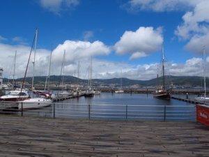 Perfect weather in Vigo Spain