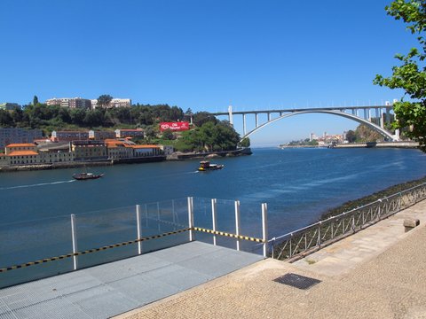 Arrabida Bridge over the Duoro River Porto