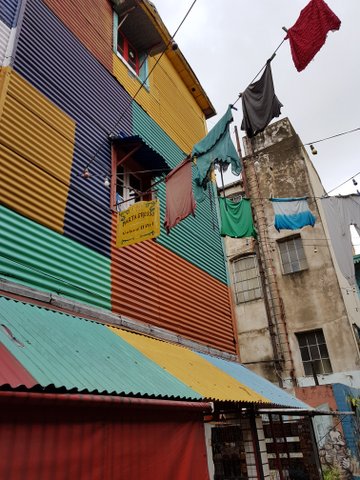 Such a lively place, La Boca
