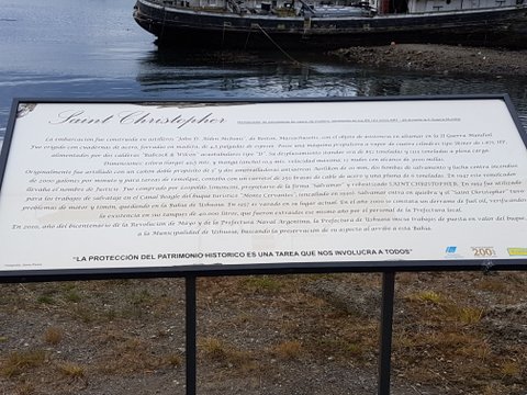 About old ship Ushuaia