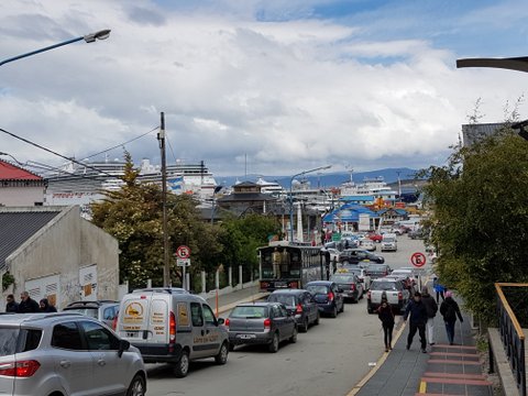 Ushuaia, looking towards port