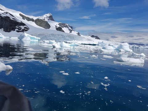 Such beautiful weather in Antarctica