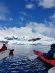 What an experience, kayaking in the Antarctic