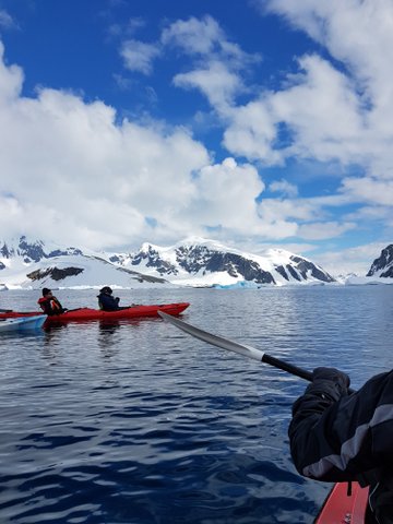 Better paddlers than my partner and I