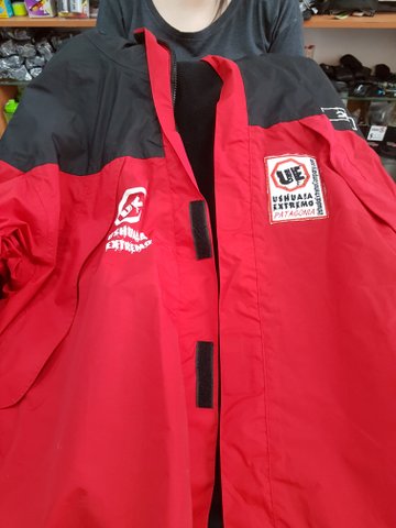 Trusty jacket hired for my trip from Ushuaia Extremo