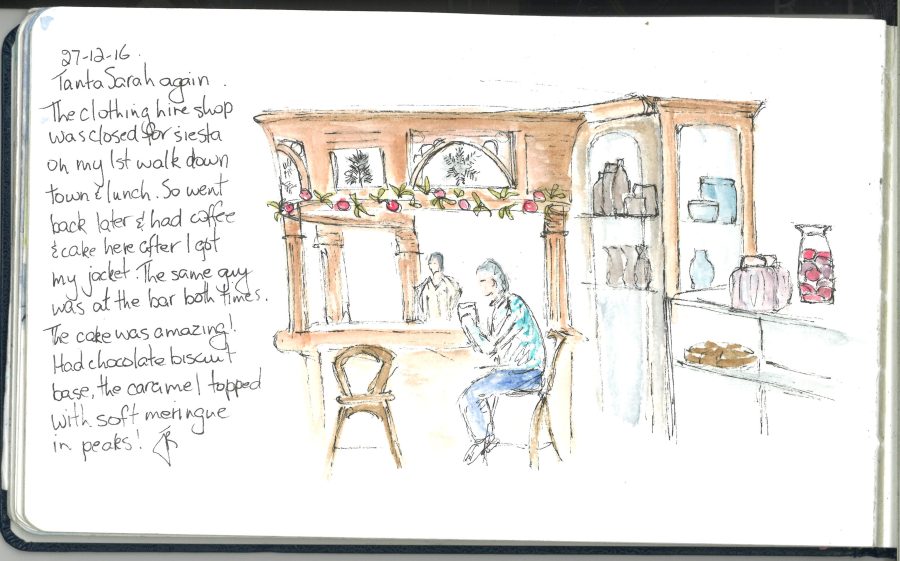 Tante Sara Ushuaia sketch