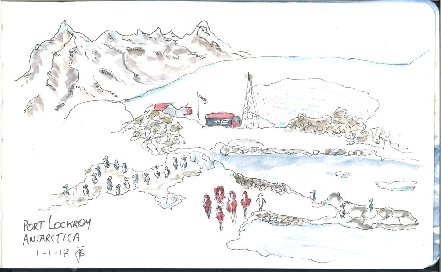 Port Lockroy sketch