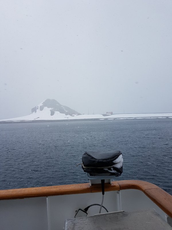 Apparently this is "typical Antarctic weather"