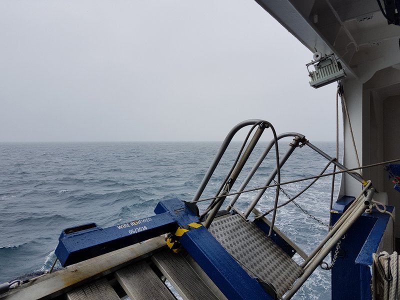 And we're off to Robert Island!