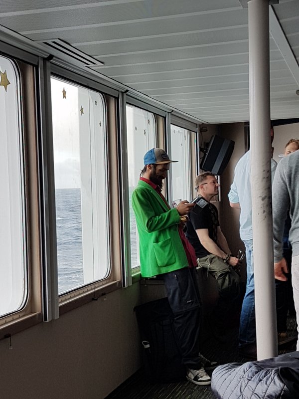 Nacho in one of his special jackets!