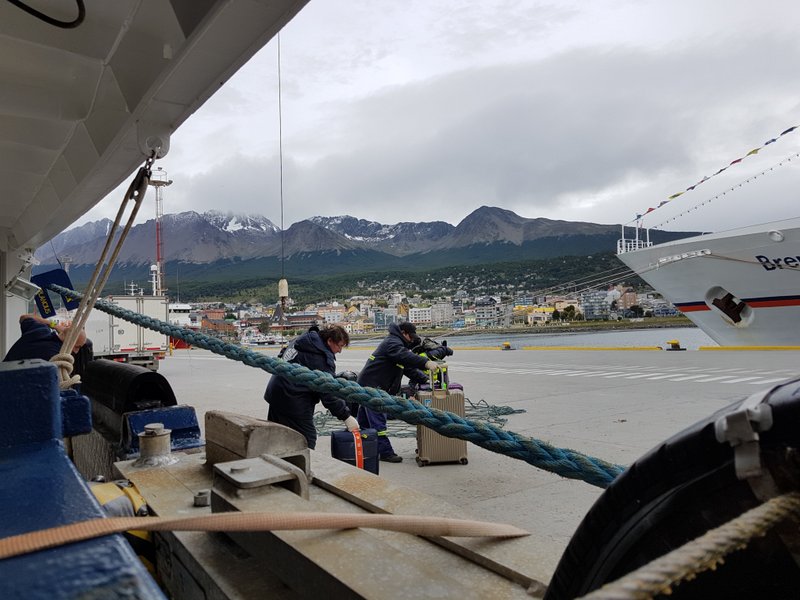 Looks cold back in Ushuaia!