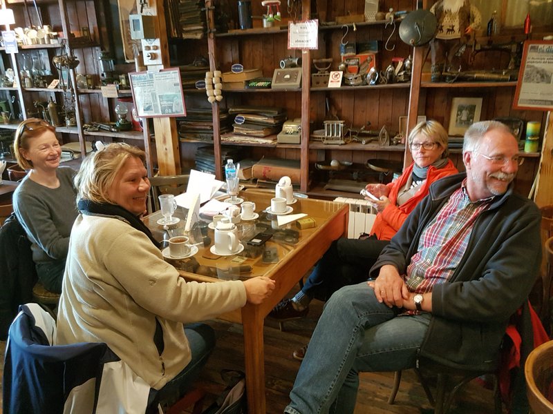 And we all meet again in the only coffee shop open this early