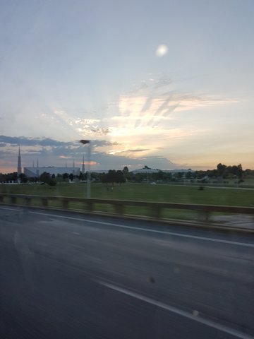 Cool sun and cloud formations, Buenos Aires