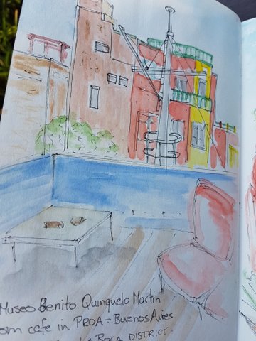 Museo Benito Quinquela Martin sketch