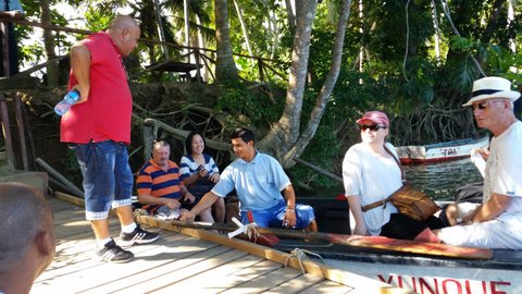 Other half of our group casting off!!!