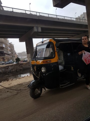 Heading to the hotel in Giza, Cairo