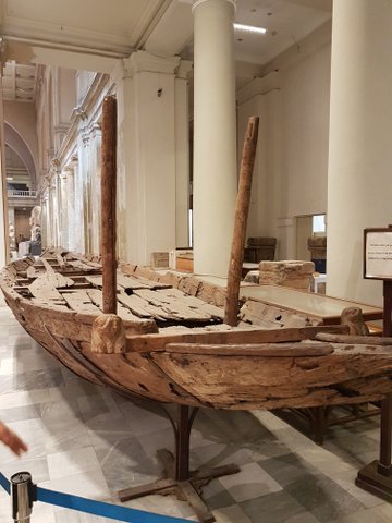 Funery boat, Egyptian Museum, Cairo